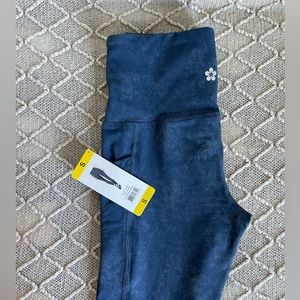 Tuff Athletics blue moon print leggings